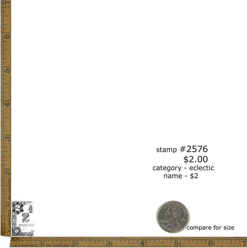 #2576 - $2 - Eclectic